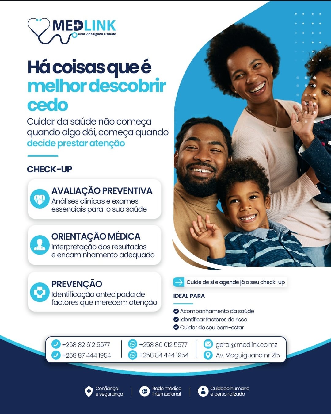 Publicação Medlink: check-up preventivo