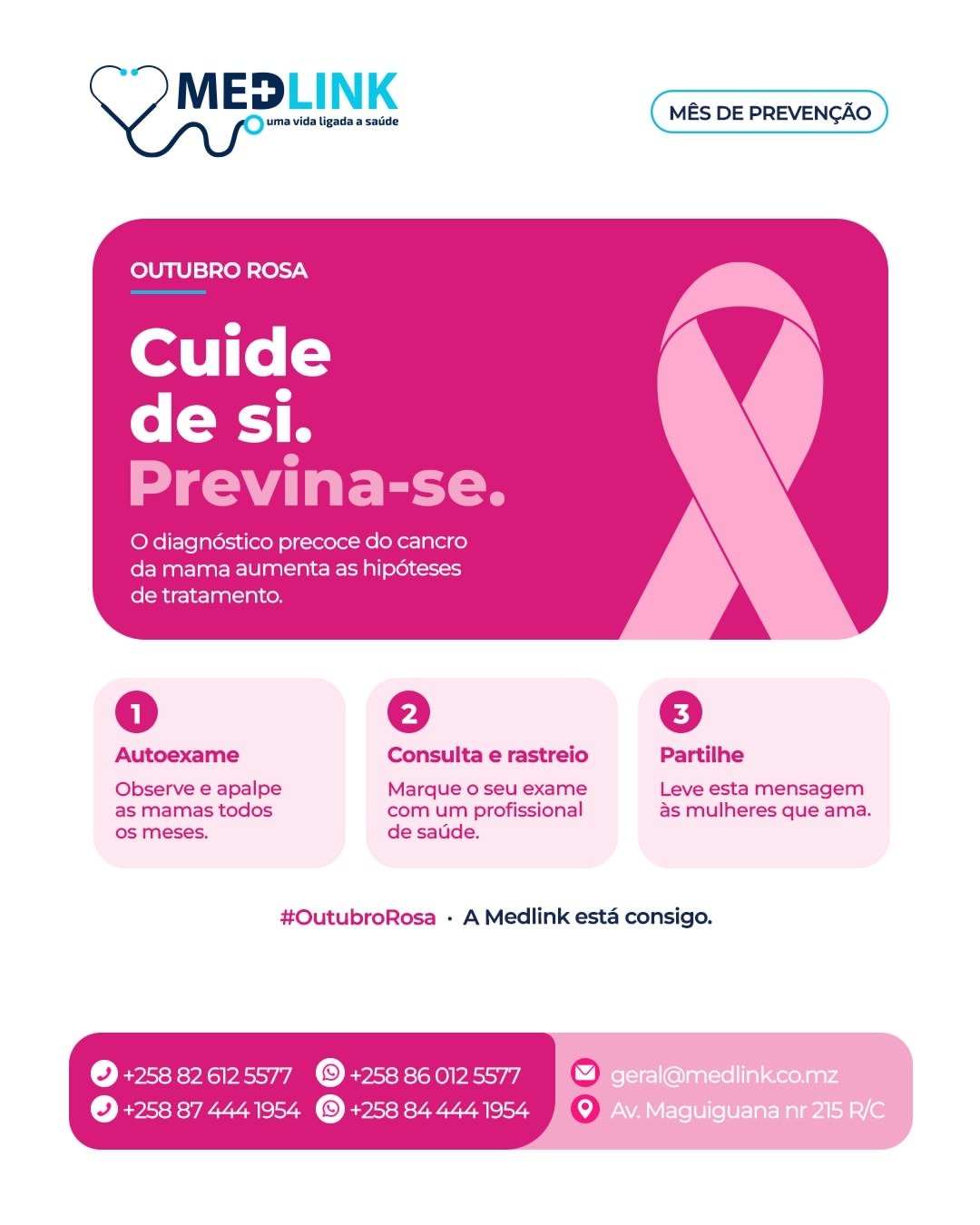Publicação Medlink: Outubro Rosa