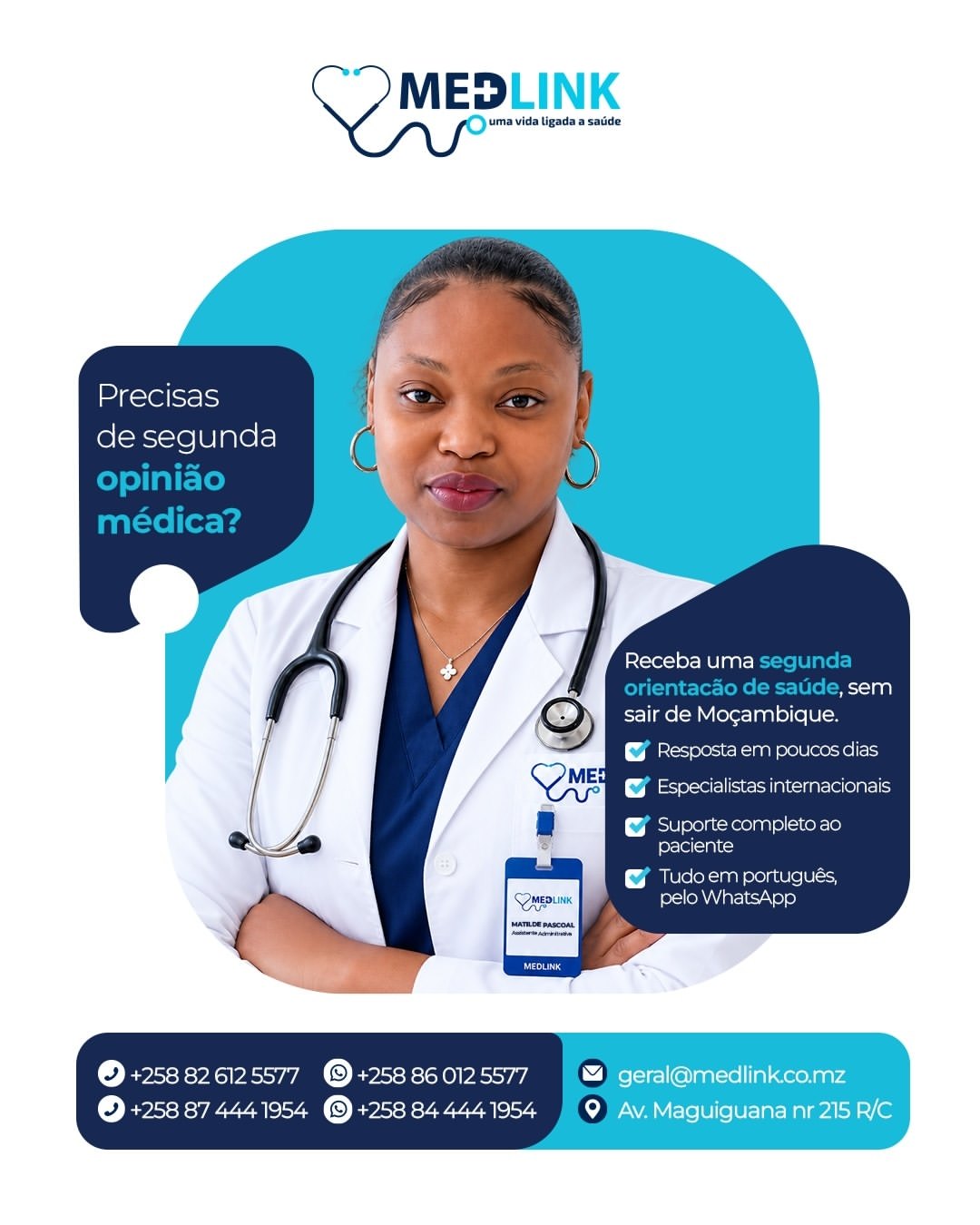 Publicação Medlink: segunda opinião médica
